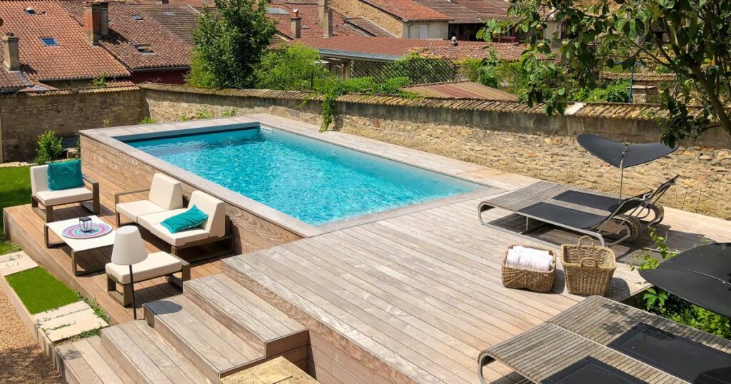 piscine hors sol bois